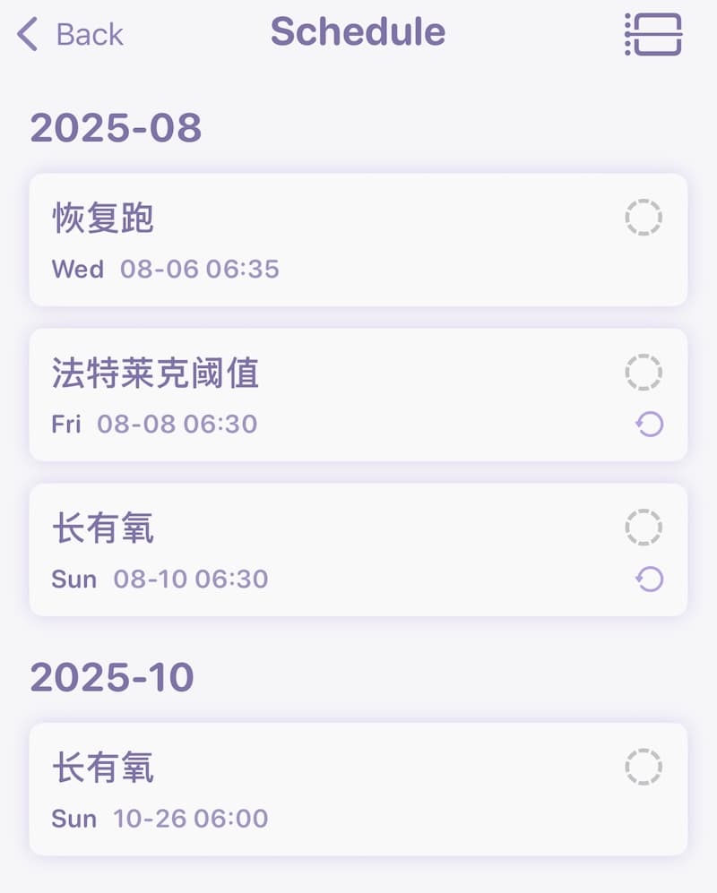 list